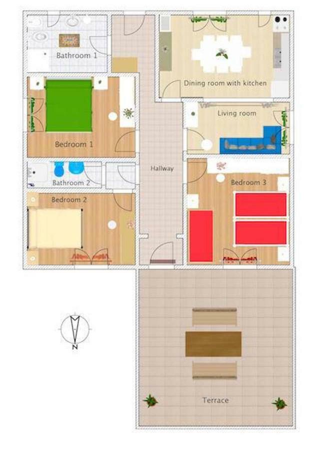 Apartments Villa Ana Mali Drvenik Eksteriør bilde